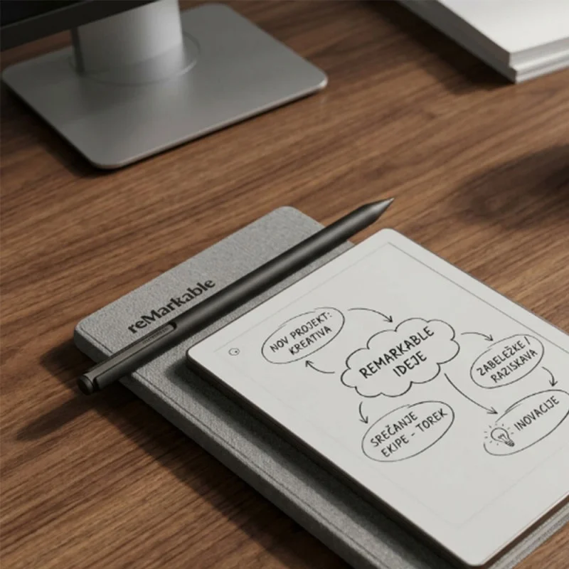 reMarkable Paper Pro Move + Marker Plus + Book Folio Grey