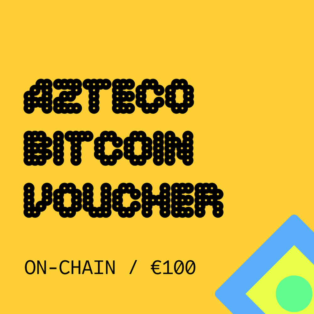 Azteco Bitcoin On-Chain 100 EUR Voucher